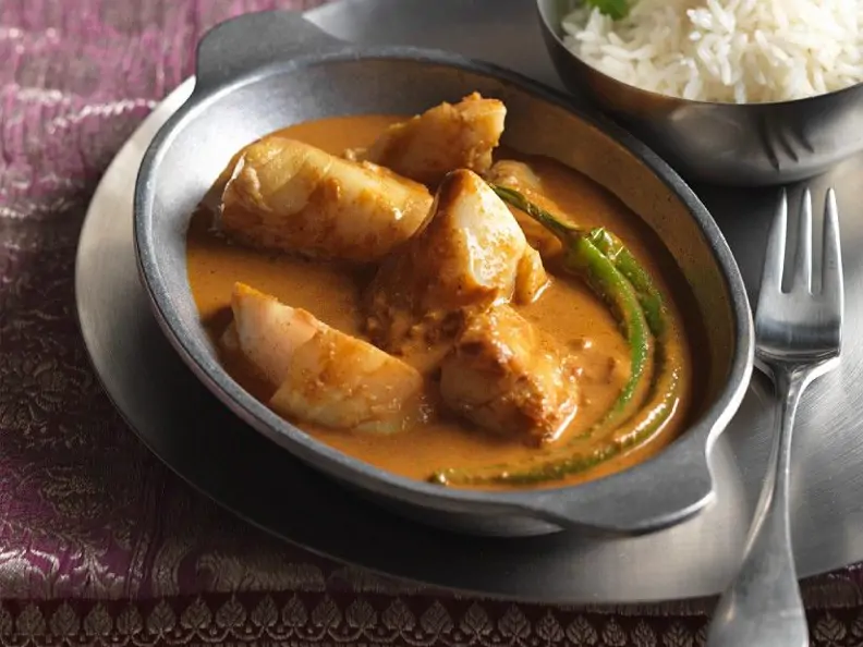 Fischcurry mit Bockhornkleesamen