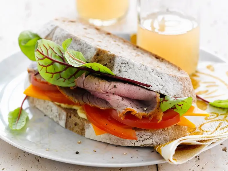 Roastbeef-Sandwich