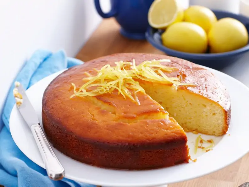 Joghurtkuchen mit Zitrone
