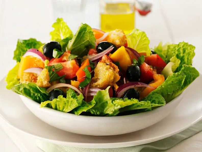 Veganer Brotsalat