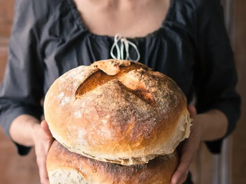 Einfaches Landbrot