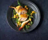 Gefüllte Poulardenbrust