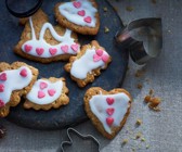 Ingwerkekse mit Zuckerglasur