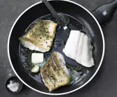 Gebratener Zander