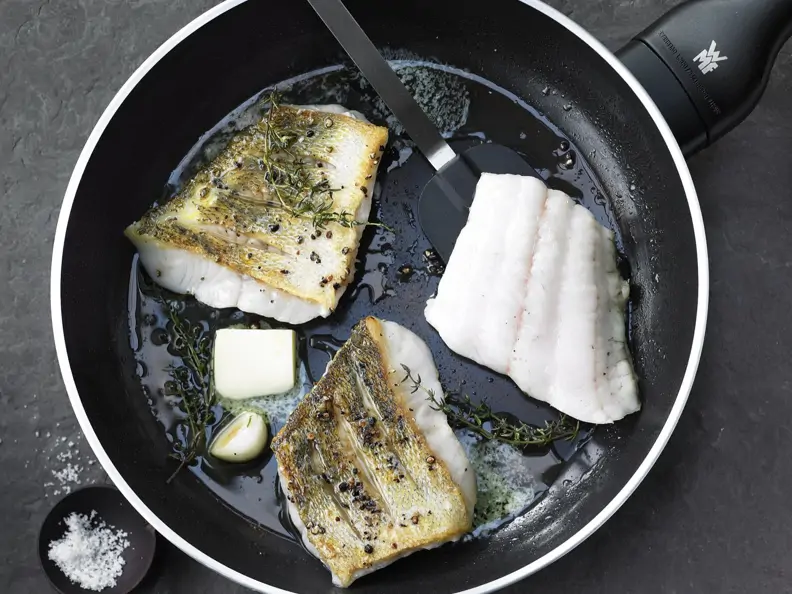 Gebratener Zander