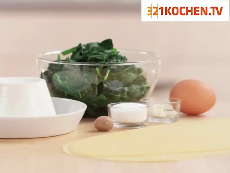 Ravioli mit Ricotta-Spinat-Füllung