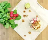 Radieschen-Schnittlauch-Grillbutter