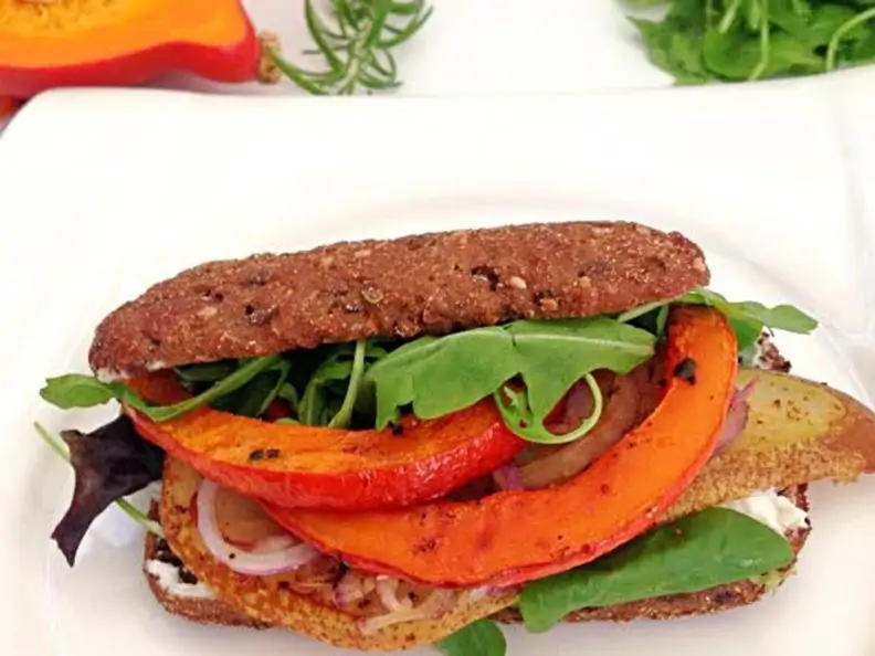 Kürbissandwich
