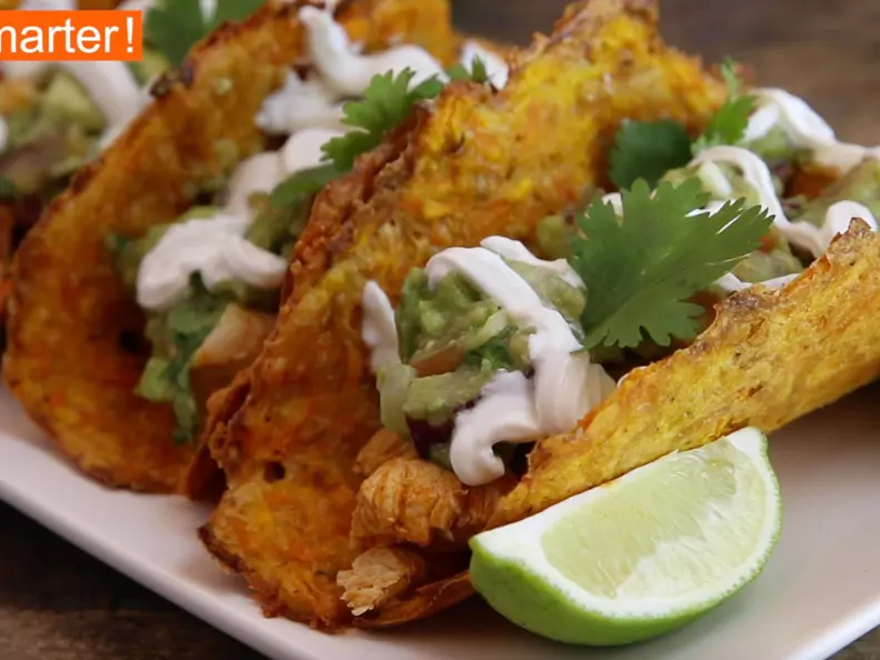 Karotten Taco-Shells