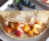 Dinkel-Buchweizen Crêpes