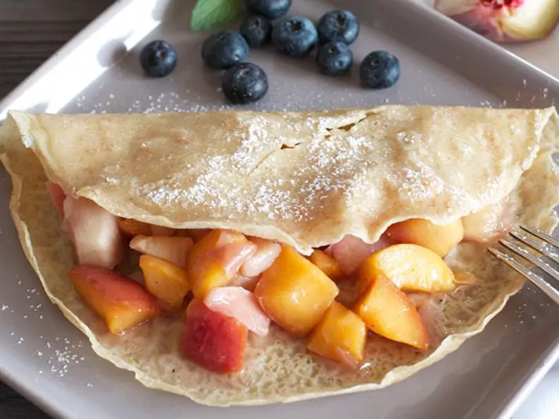 Dinkel-Buchweizen Crêpes