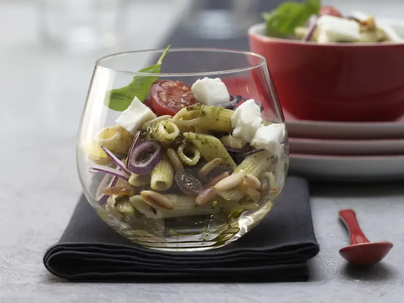 Pesto-Nudelsalat