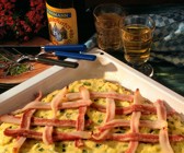 Hessischer Speckkuchen (Bloatz)