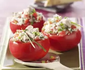 Gefüllte Tomaten mit Thunfisch