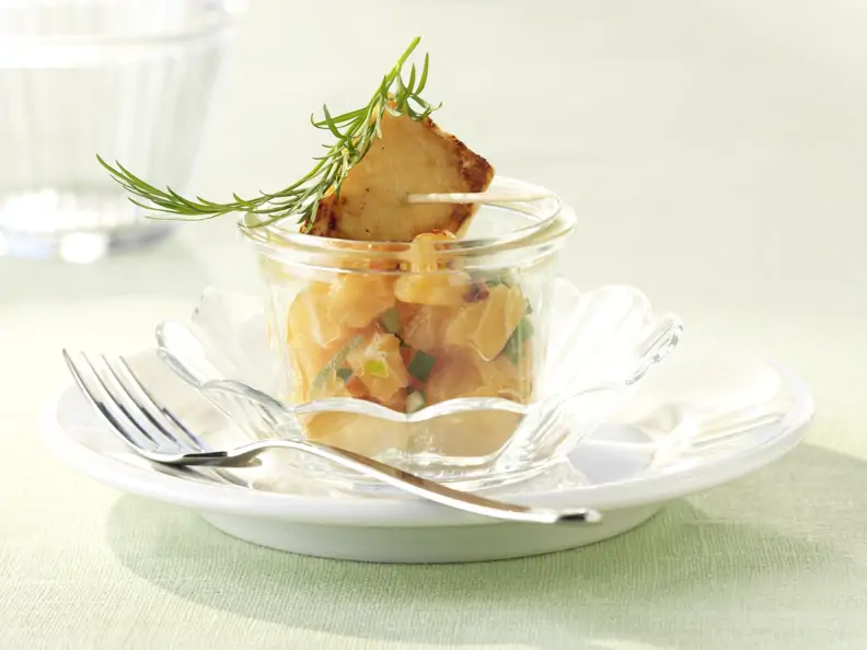 Variationen vom Lachs
