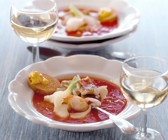 Fischsuppe mit Sauce Rouille