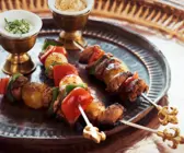 Orientalische Lamm-Gemüse-Spieße