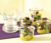 Bohnensalat mit Apfel-Kurkuma-Dressing