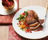 Entenbraten mit Couscous