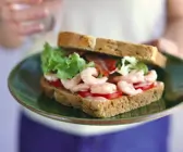 Garnelen-Sandwich