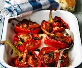 Gebackene Paprika