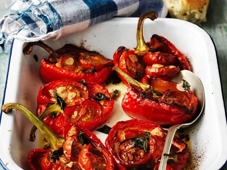 Gebackene Paprika