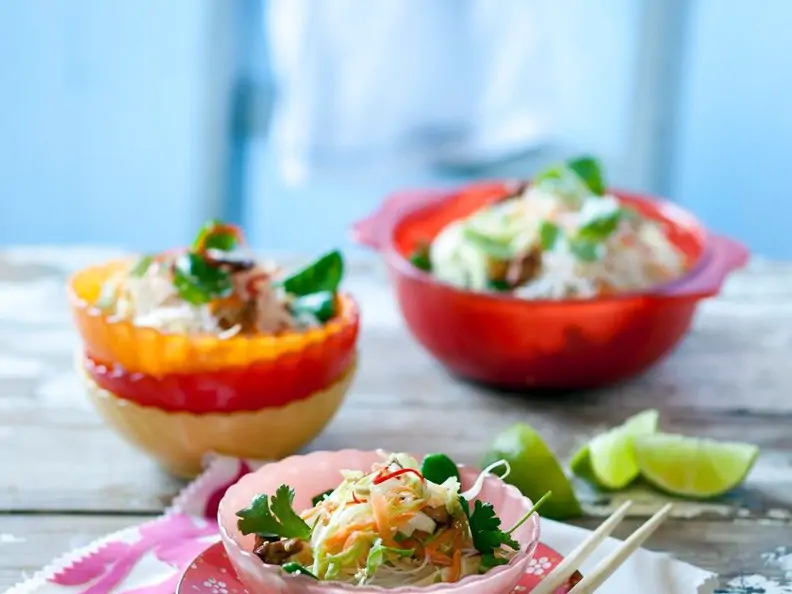 Glasnudel-Cashew-Salat