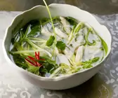 Asiatische Hühnersuppe