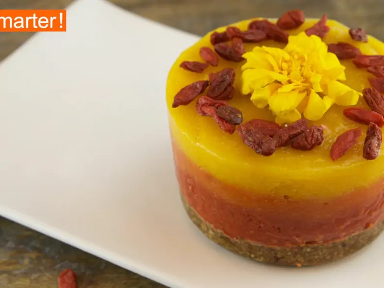 Goji-Beeren Mango Törtchen