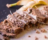 Bananenbrot mit Streuseln