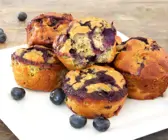 Blaubeer-Zucchini-Muffins