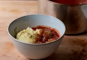 Afrikanisches Fufu