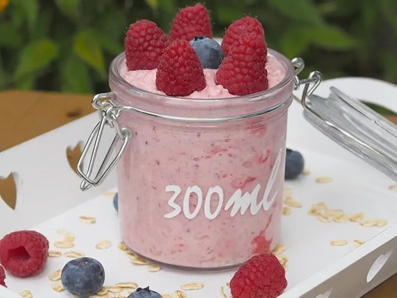 Himbeer-Bircher Müsli