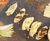 Walnuss-Ziegenkäse-Crostini