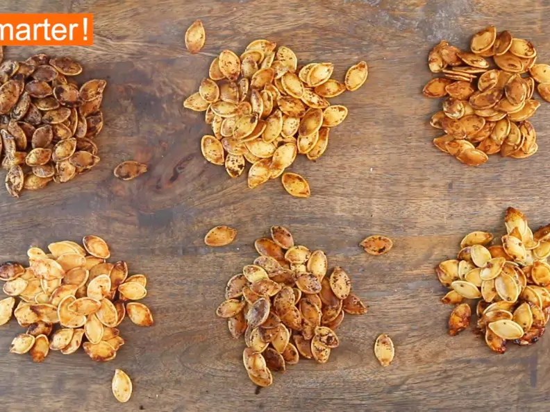 Geröstete Kürbiskerne: 6 Variationen