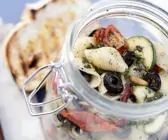 Mediterraner Nudelsalat für den Thermomix