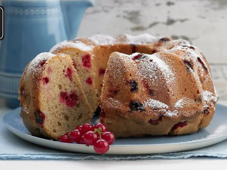 Johannisbeer-Guglhupf für den Thermomix