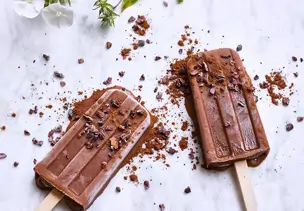 Schoko-Popsicles