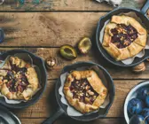 Kleine Zwetschgen-Galettes mit Walnüssen für den Thermomix®