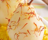 Pochierte Birnen auf Safranmilchreis für den Thermomix®