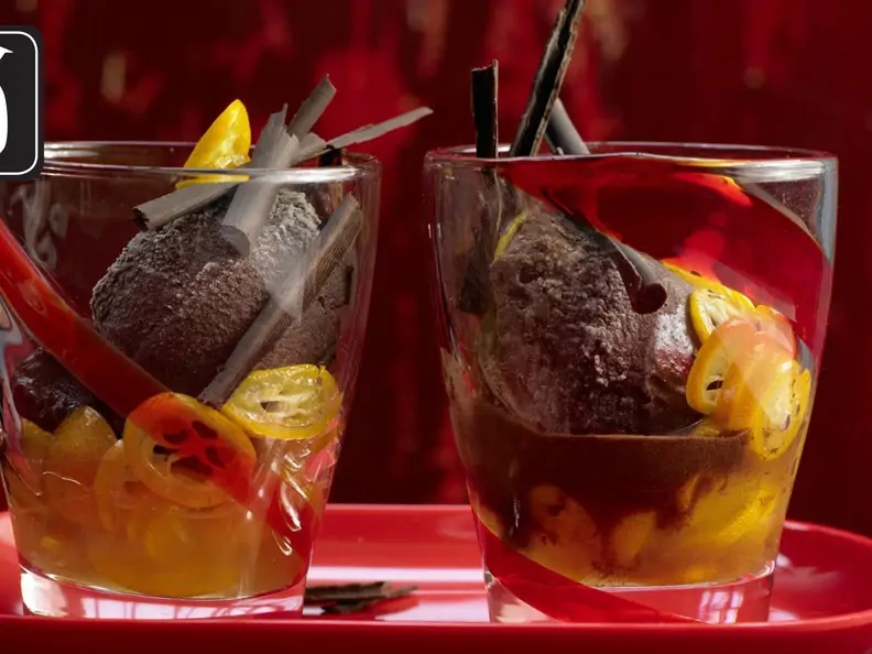 Chili-Schokoladen-Sorbet für den Thermomix®