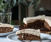 Bananabread mit Cheesecake-Topping