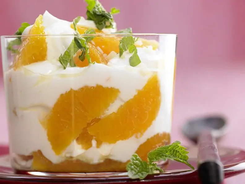 Low-Carb-Clementinen-Creme