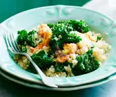 Grünkohl-Quinoa