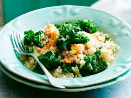 Grünkohl-Quinoa