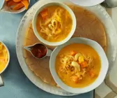 Sauerkrauteintopf mit Süßkartoffel