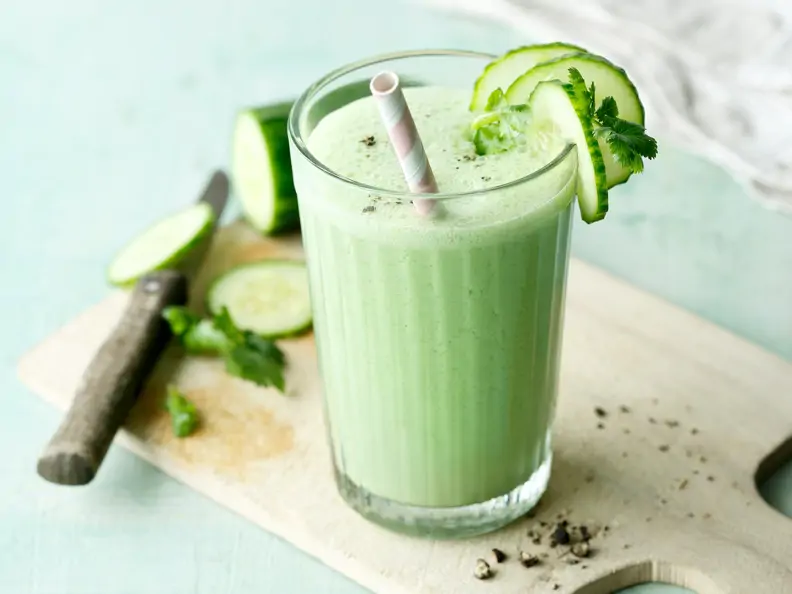 Gurken-Kefir-Smoothie
