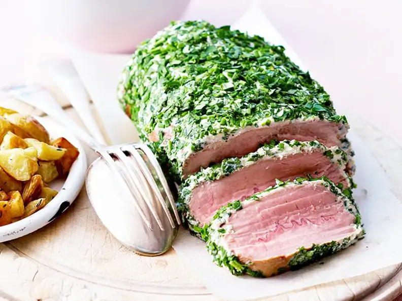 Leichter Lammbraten