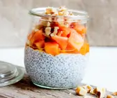 Chia-Pudding mit Leinöl