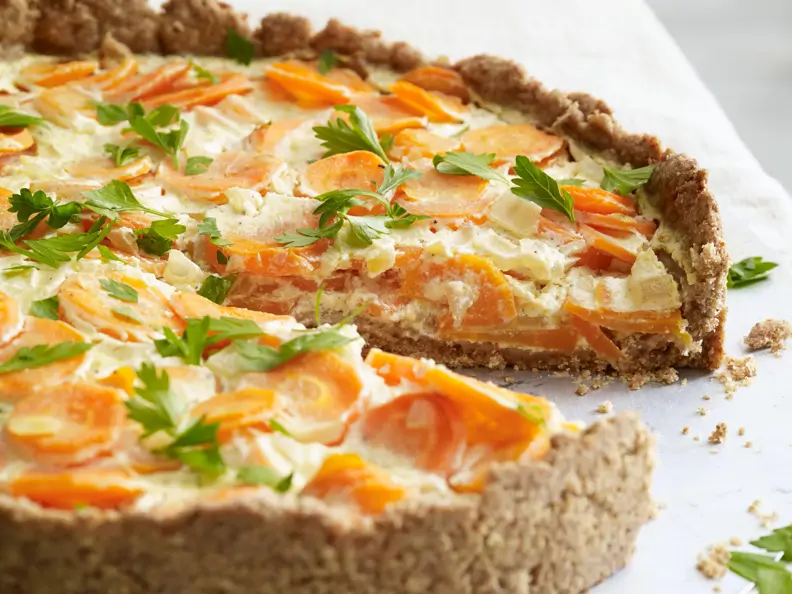 Möhren-Quiche